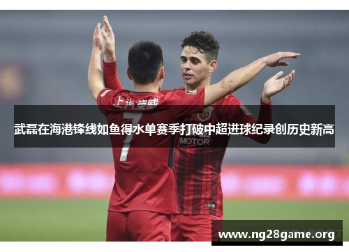 武磊在海港锋线如鱼得水单赛季打破中超进球纪录创历史新高