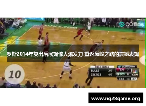 罗斯2014年复出后展现惊人爆发力 重返巅峰之路的震撼表现 罗斯2014年复出后展现惊人爆发力 重返巅峰之路的震撼表现